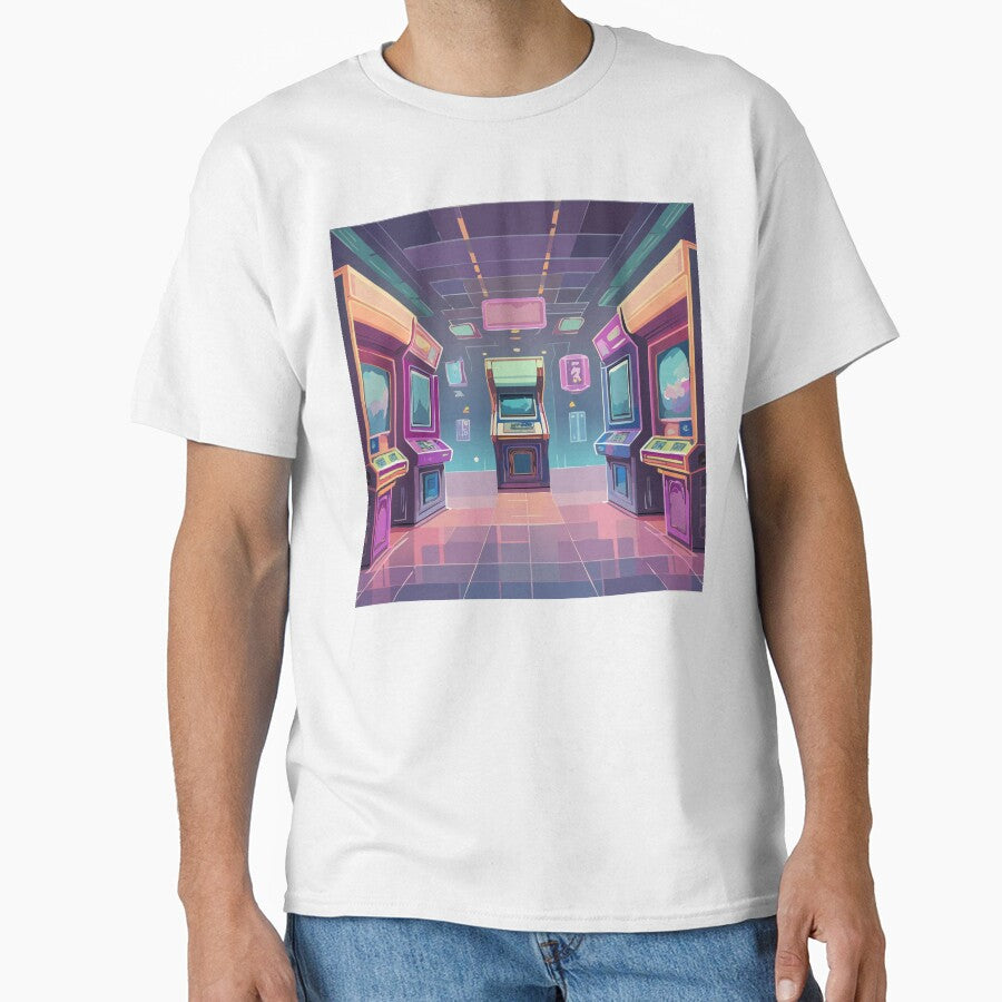 Neon Arcade – Retro Futuristic Gaming Vibes by ZeoraStudio