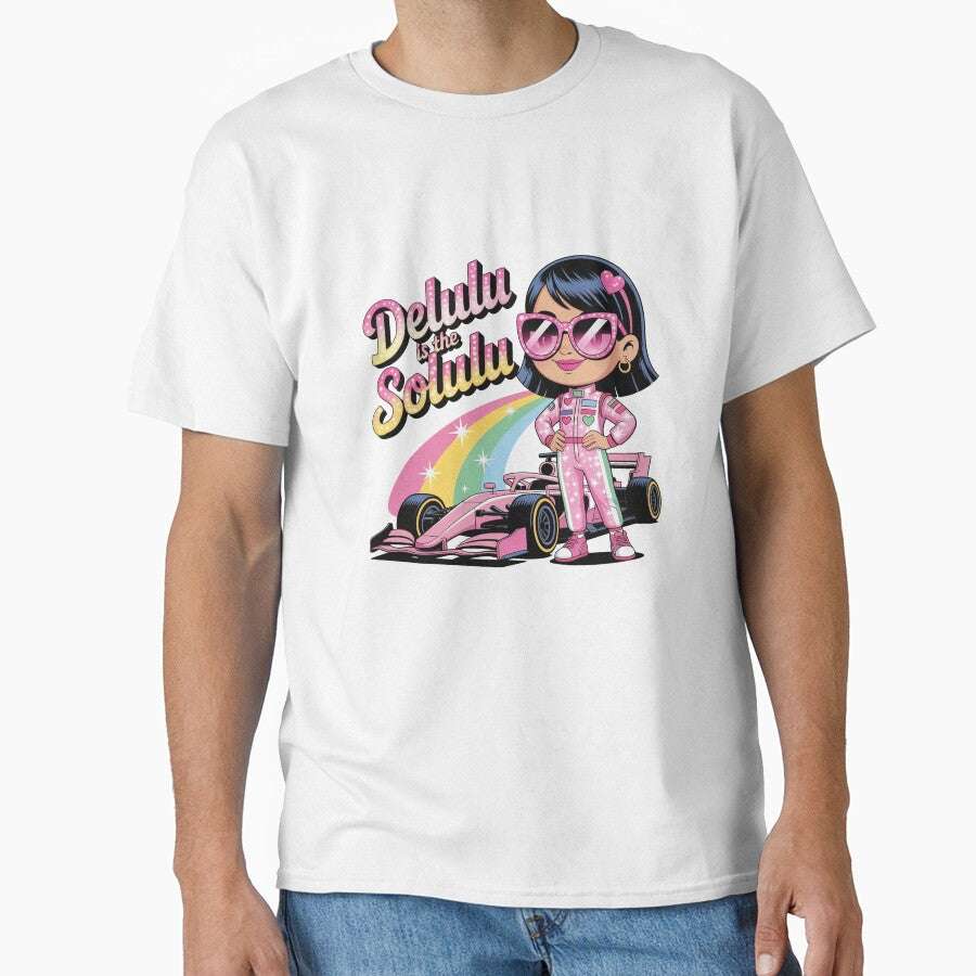 Delulu Is The Solulu Racing Girl Motorsport by PietrzakDesign