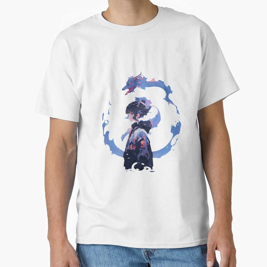 Japanese Fantasy / Blue Dragon Girl Anime by MK3DESIGN