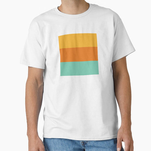70s Color Palette - turquoise, yellow, orange - retro 3 color scheme by TalBright