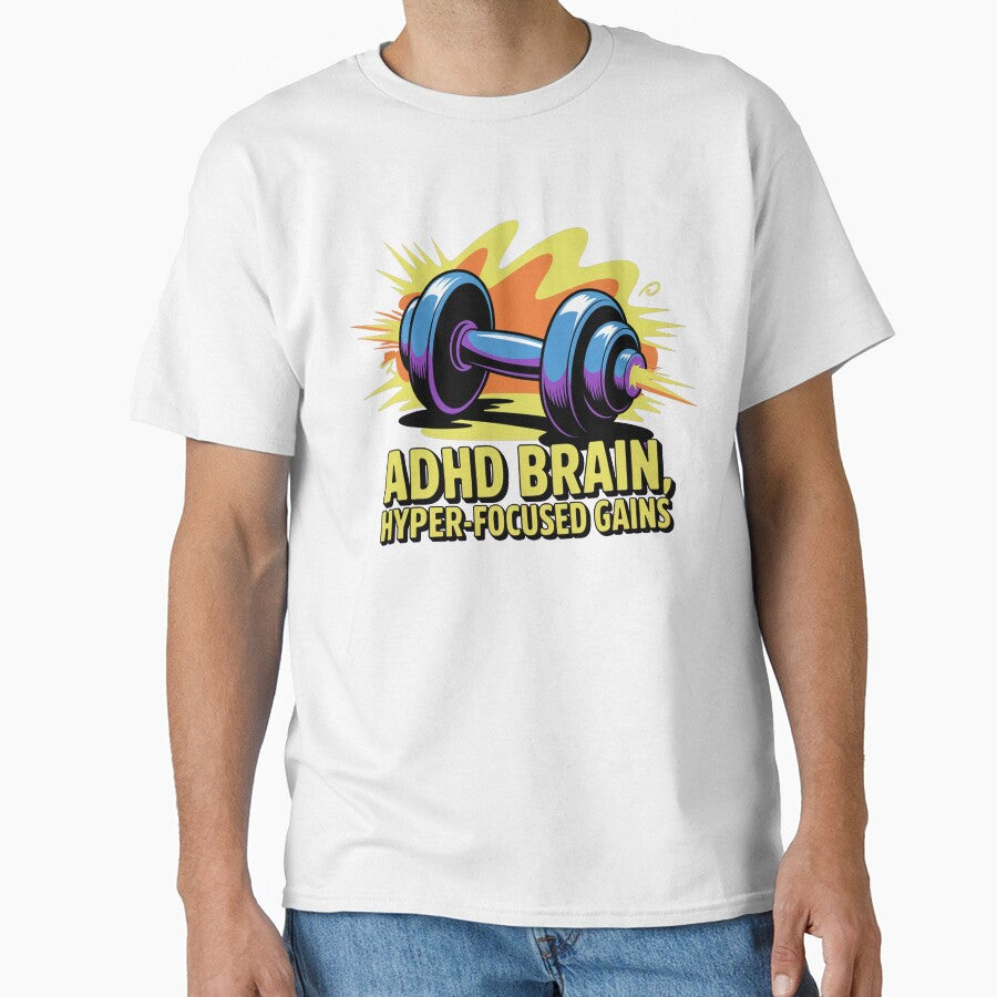 ADHD brain, hyperfocused gains, ADHD fitness by NoetherSym