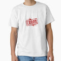 Go Confess What You Just Designed – Error Graphic Designer Shirt by Wild Pixel Studio