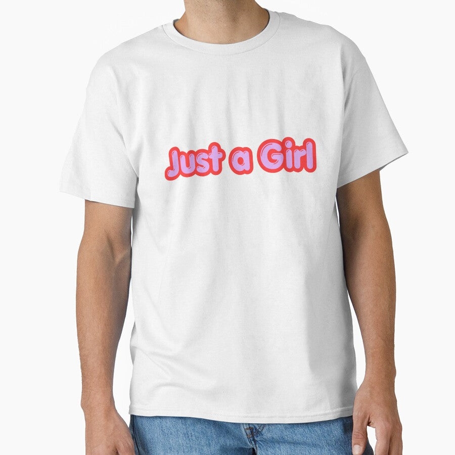 Just a Girl - Aesthetic Quote by NotYourClub