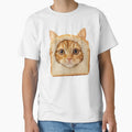 Cat Slice Of Bread Face by RockFireMerch