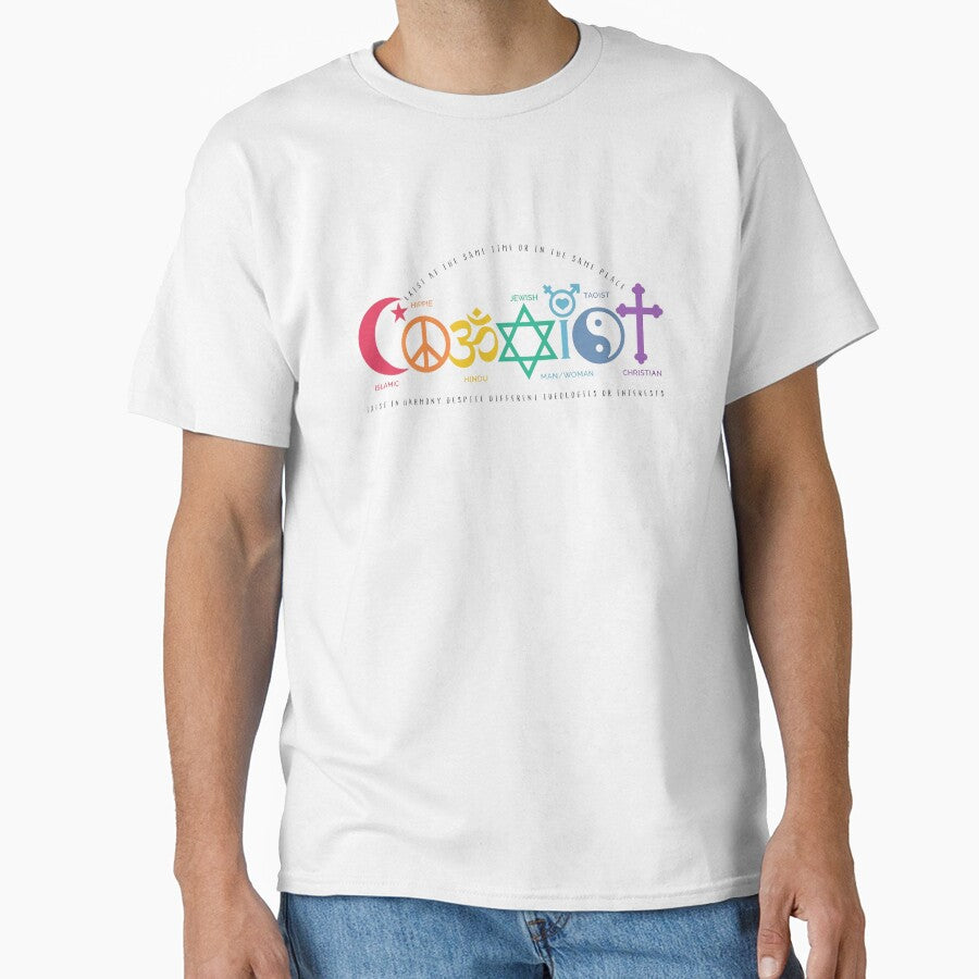 Coexist Symbol rainbow by Inked-Attire