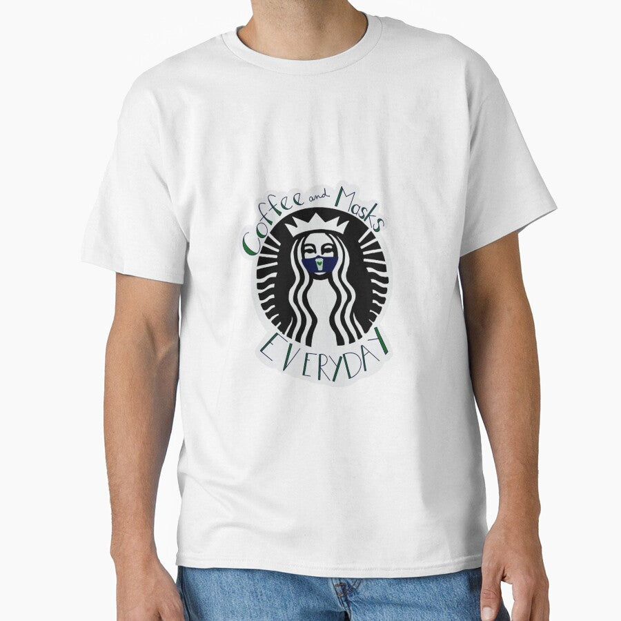 Coffee and Masks Every Day by caringarage