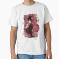 Anime Girl Japanese Aesthetic Soft Grunge Gothic Floral by RyanWillsonn