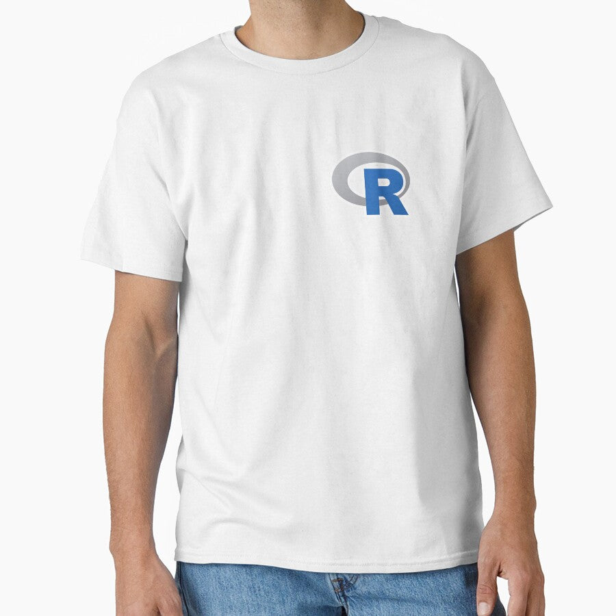 R Programming Language Data Stats Logo by take8