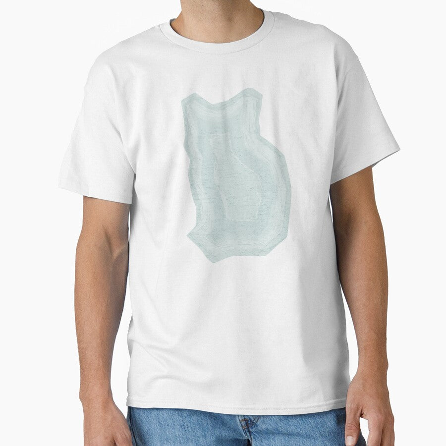 Agate Cat Stone Flow Watery Light Blue by miavaldez