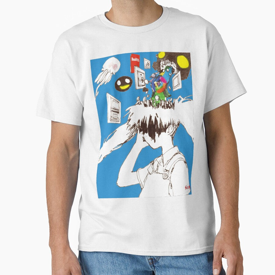 Reality.exe – Surreal Psychedelic Dream T-Shirt by Skelter-Skelter