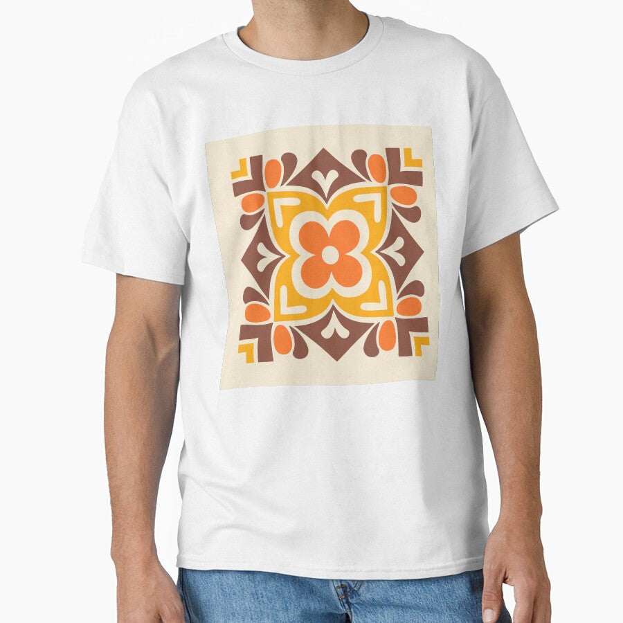 Retro 1970s Floral Design by tonymagnerart