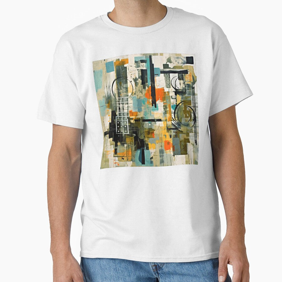 Grunge Street Art Colorful Contemporary Modern Abstract Art by DEC02