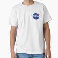 NASA Logo Printed T-Shirt by KARSCORP