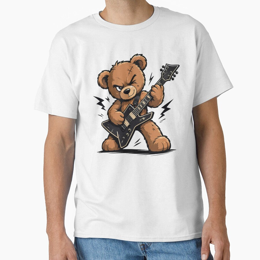 Rock Teddy Bear Guitar Hero by Mh-ARTWORX