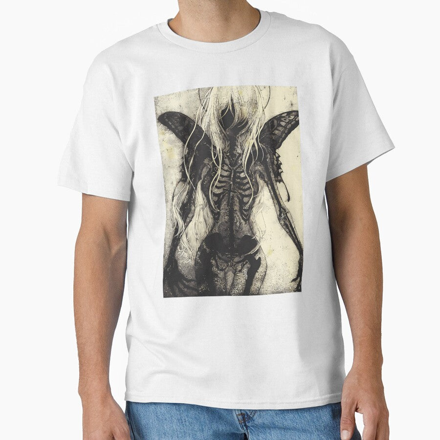 Dark Art Aesthetic Grunge clothes Fairycore Gothic Horror Short Sleeve by godznsdaih67