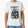 Ateez Kpop Boy Group Black and White Collage Design by AJUNICE STUDIO