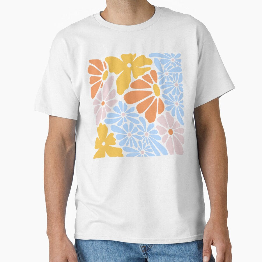 Retro Abstract Flower Pattern by OwnYourMood