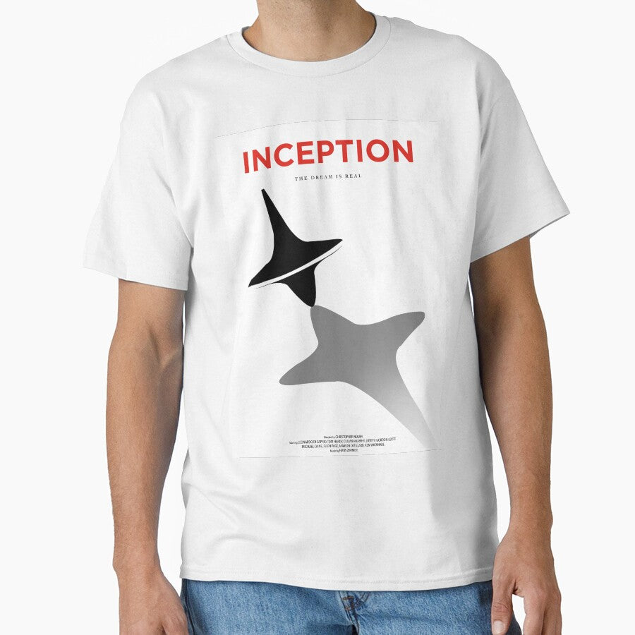 Inception Movie Minimalist Design by CultureCutPrints