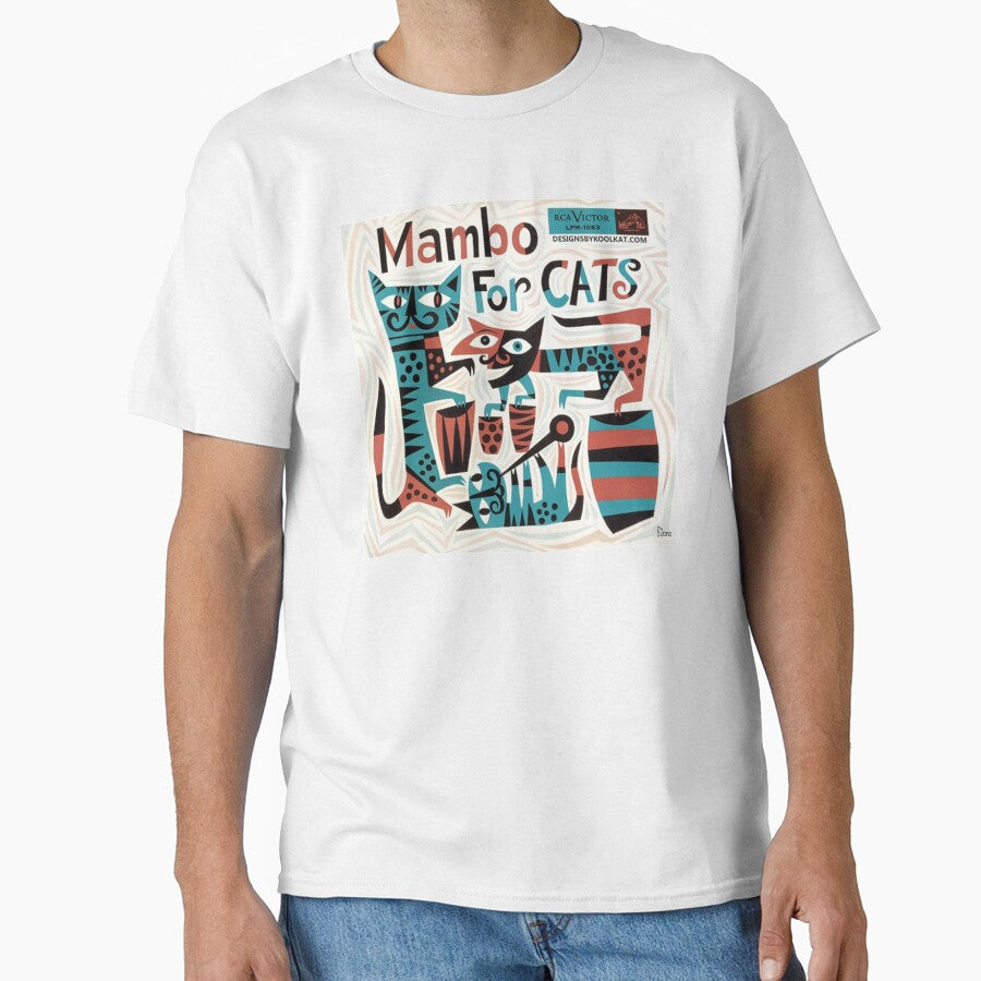 Mambo for Cats Mid Century Record Sleeve by Jeanne-clarry