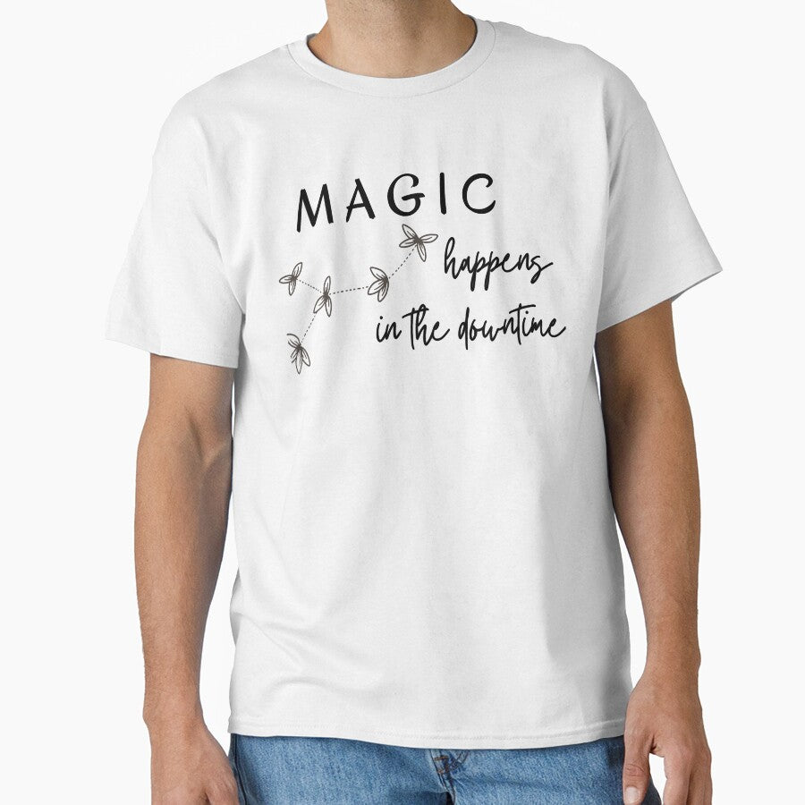 Magic in Downtime Long Sleeve T-Shirt by looftsggow