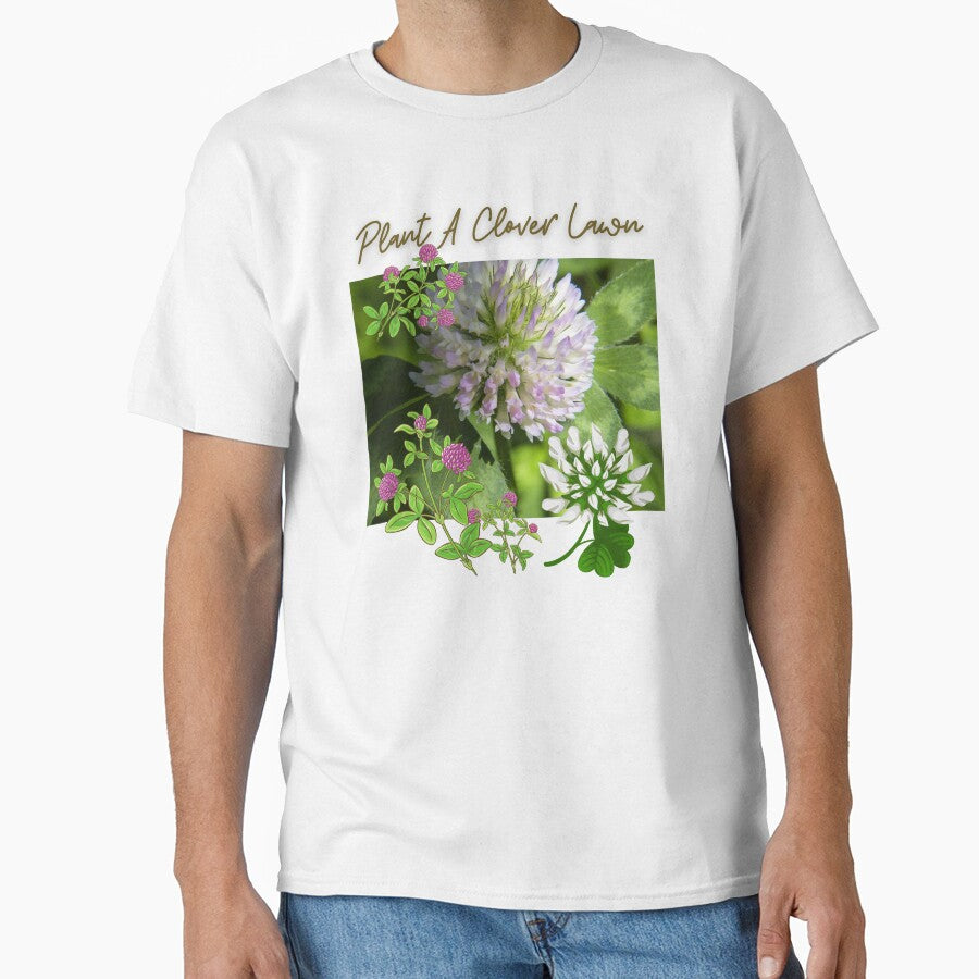 Plant A Clover Lawn Pollinator Eco-Friendly Design by EarthArtDesigns