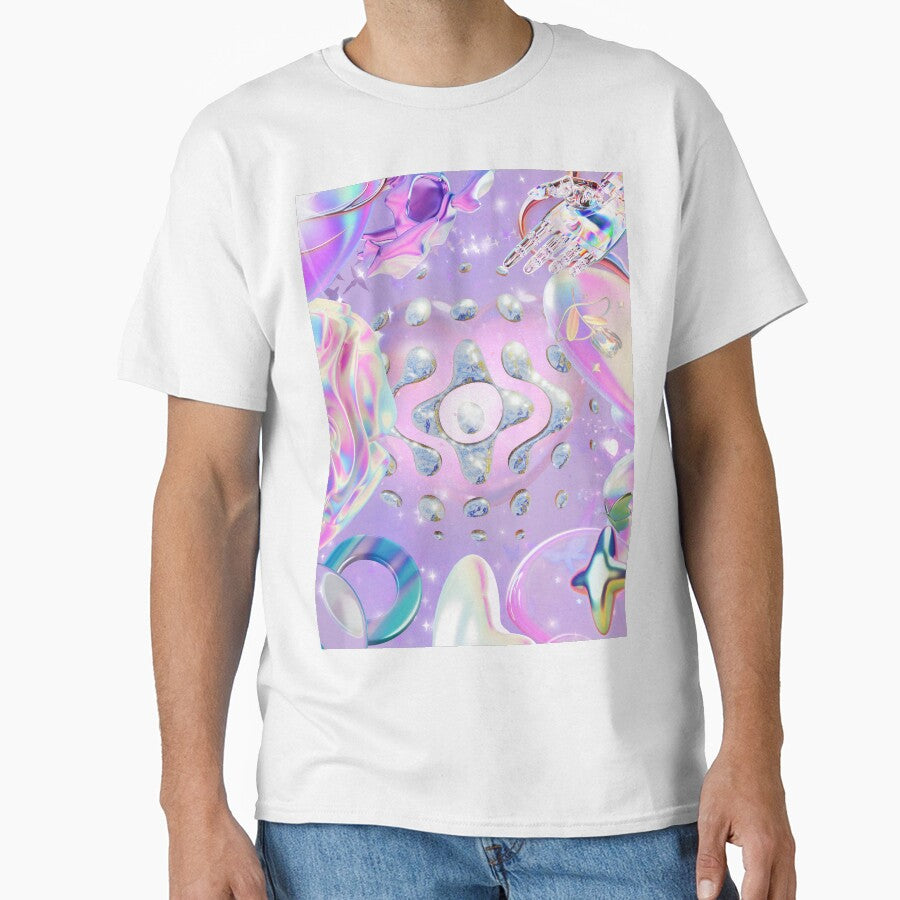 Y2K Holographic Dreamscape - Pastel Galaxy Vibes by Quanietran