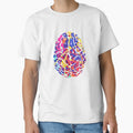 Abstract Colorful Brain Art by Peksli