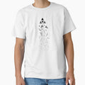 Geometrical black and white design by Mermaso Art