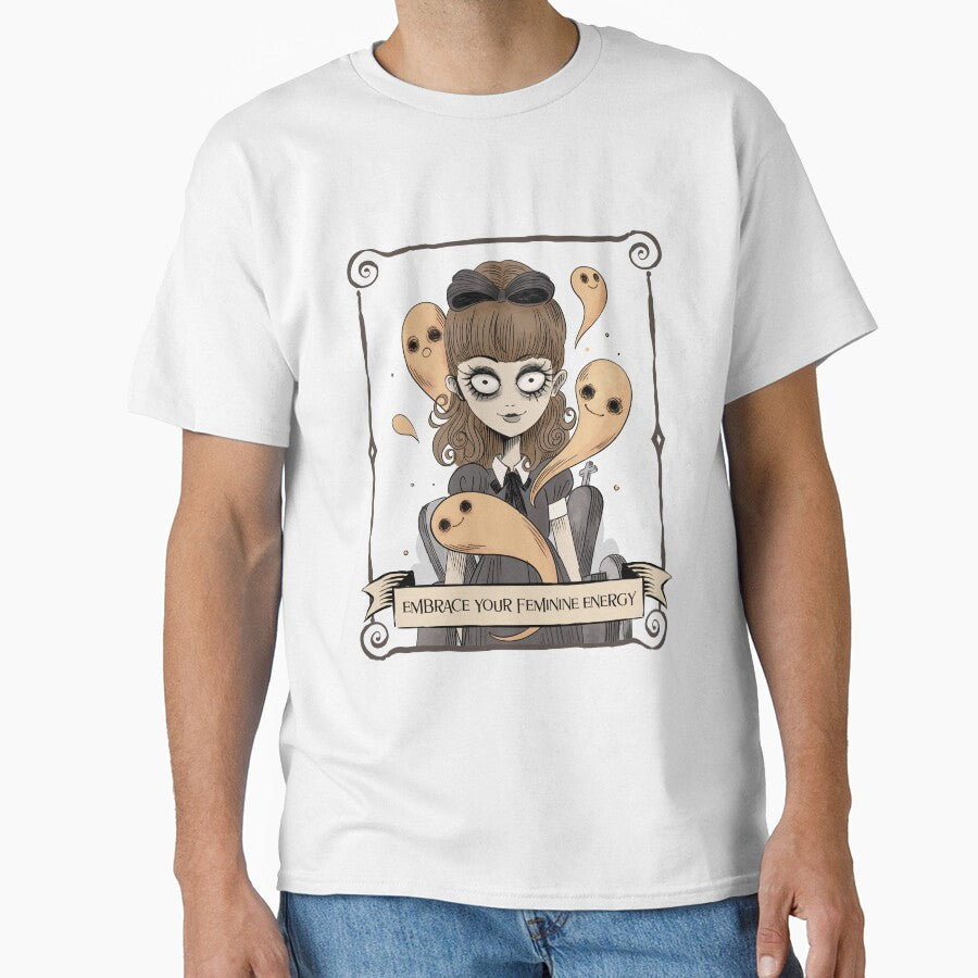 Embrace Your Feminine Energy Dark Feminine Shirt by ProApparelShop
