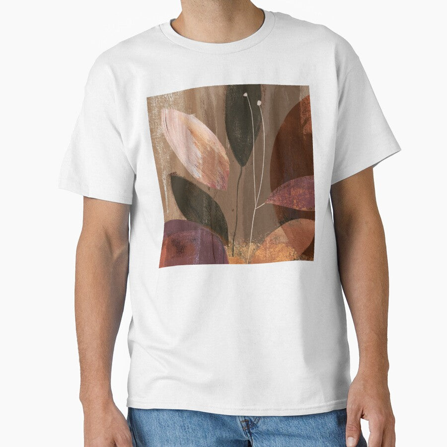 Boho Chic Spicy Cinnamon Earth Tones Abstract Designs by DEC02