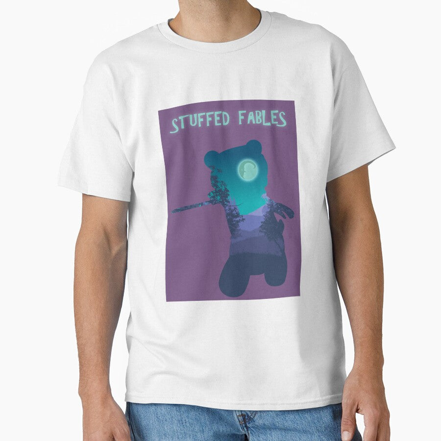 Stuffed Fables - Minimalist Silhouette Poster Style - Board Game Art by MeepleDesign