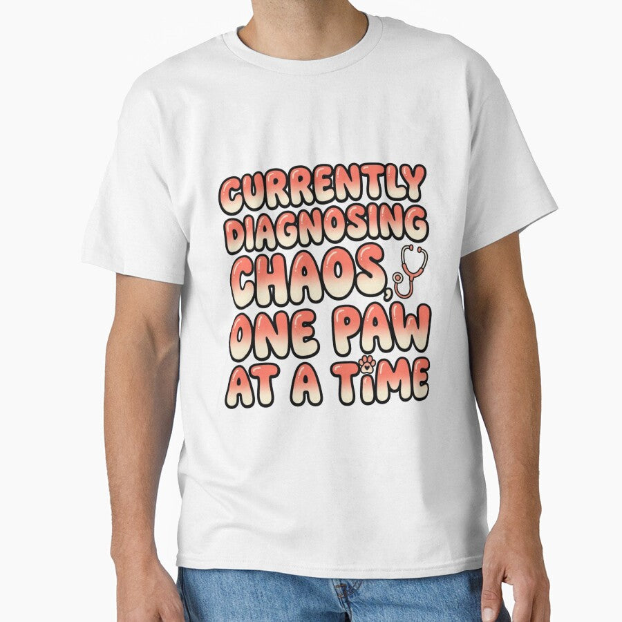 Diagnosing Chaos One Paw At A Time Funny Quote by StickVerse by Owais