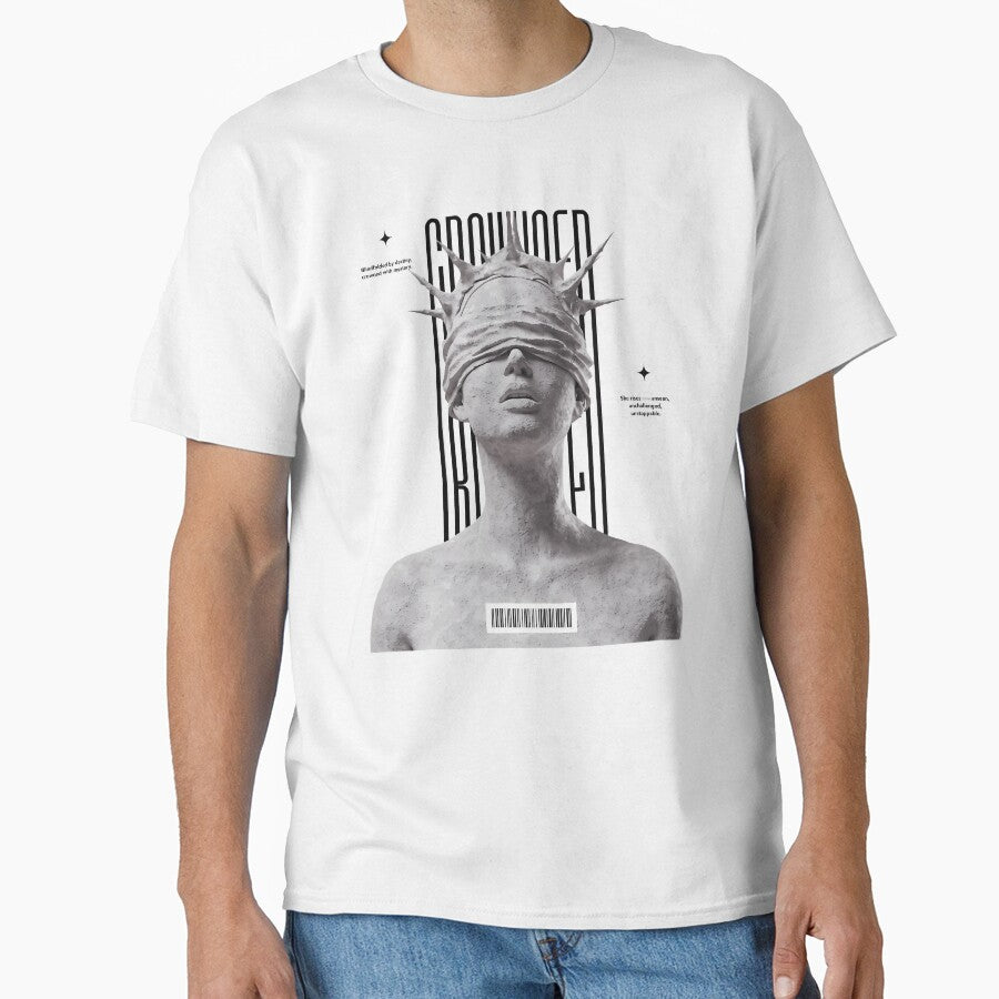 Brutalism Streetwear Crying Face Design by MinesSticker