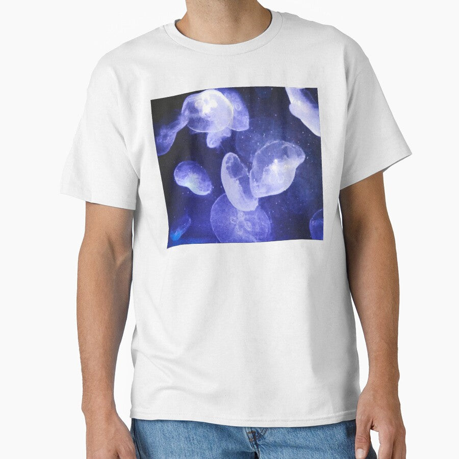 Jellyfish- Deep Blues by Designs By YL