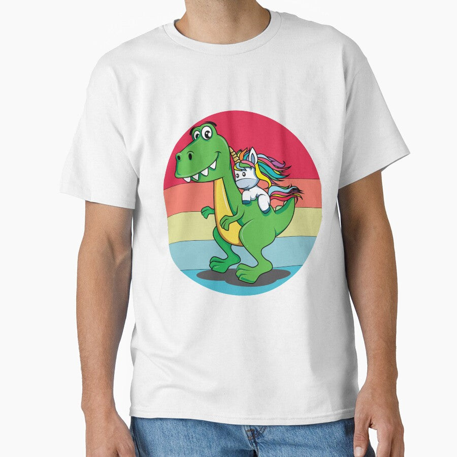 Unicorn t-rex Slim Fit by unique things