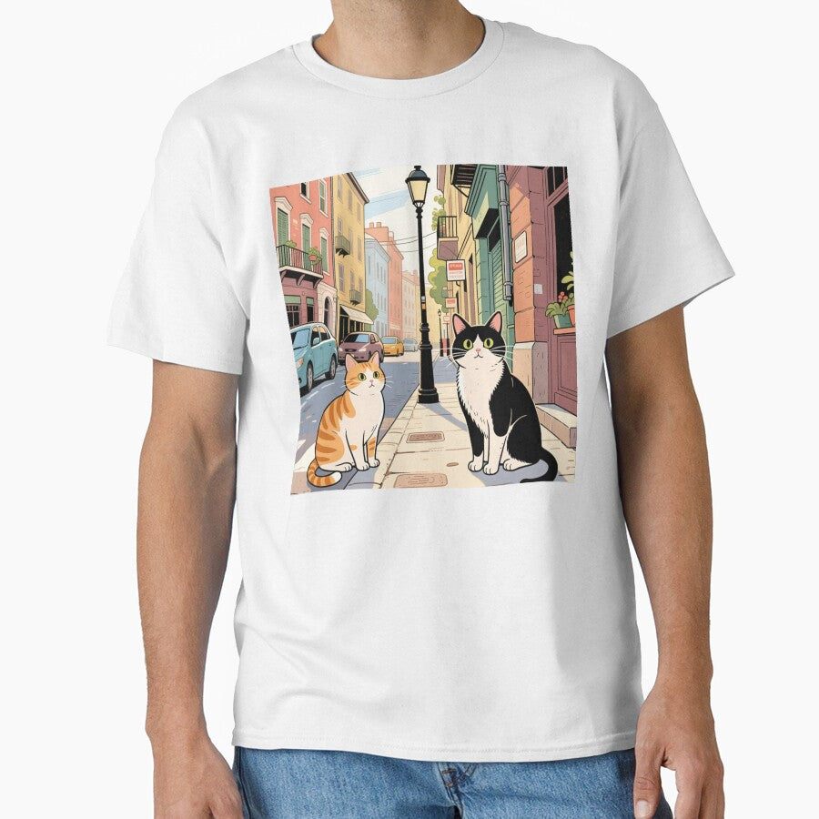 Street Cats – Urban Cool Cat Graffiti Style Design by MerlinWear