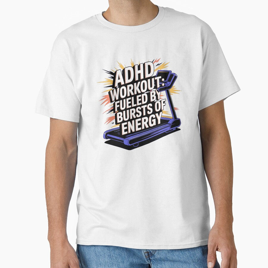 ADHD workout, fueled by bursts of energy, ADHD fitness by NoetherSym