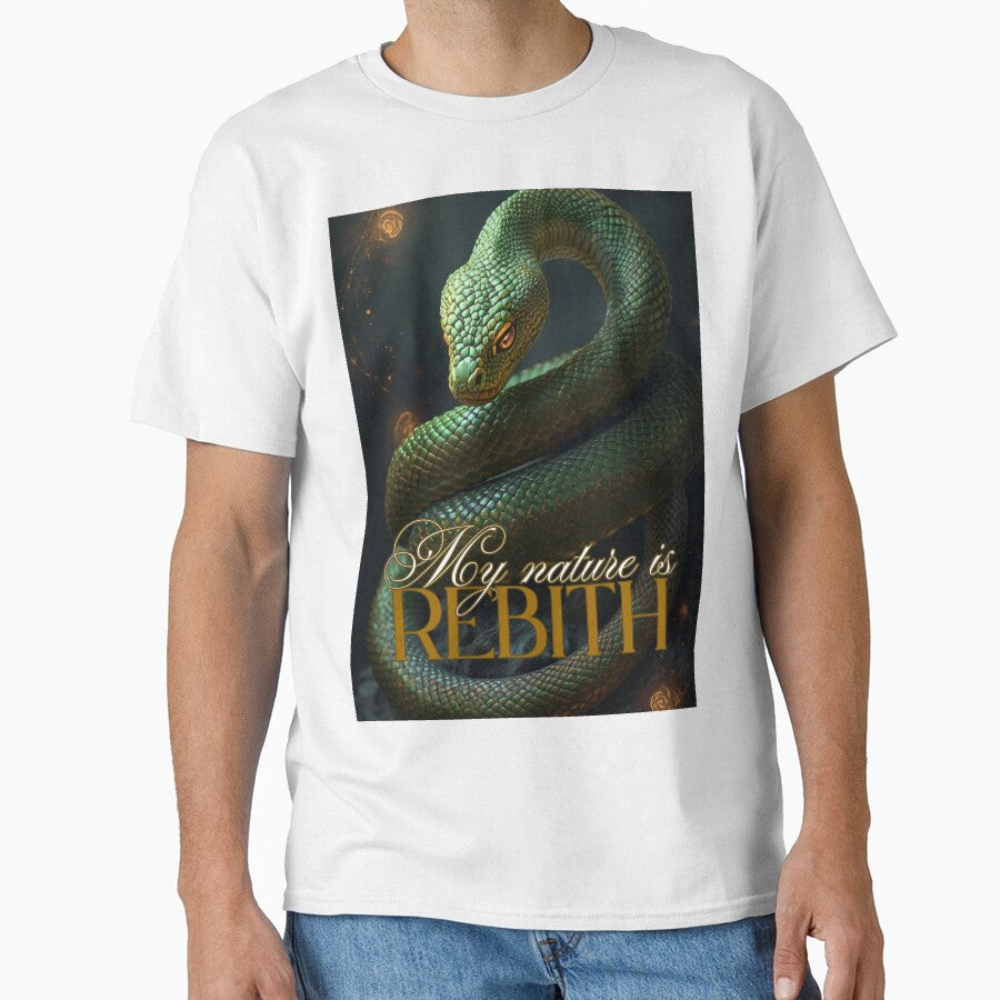 Snake Totem – My Nature is Rebirth | Serpent Symbol of Transformation and Renewal by Mvolo