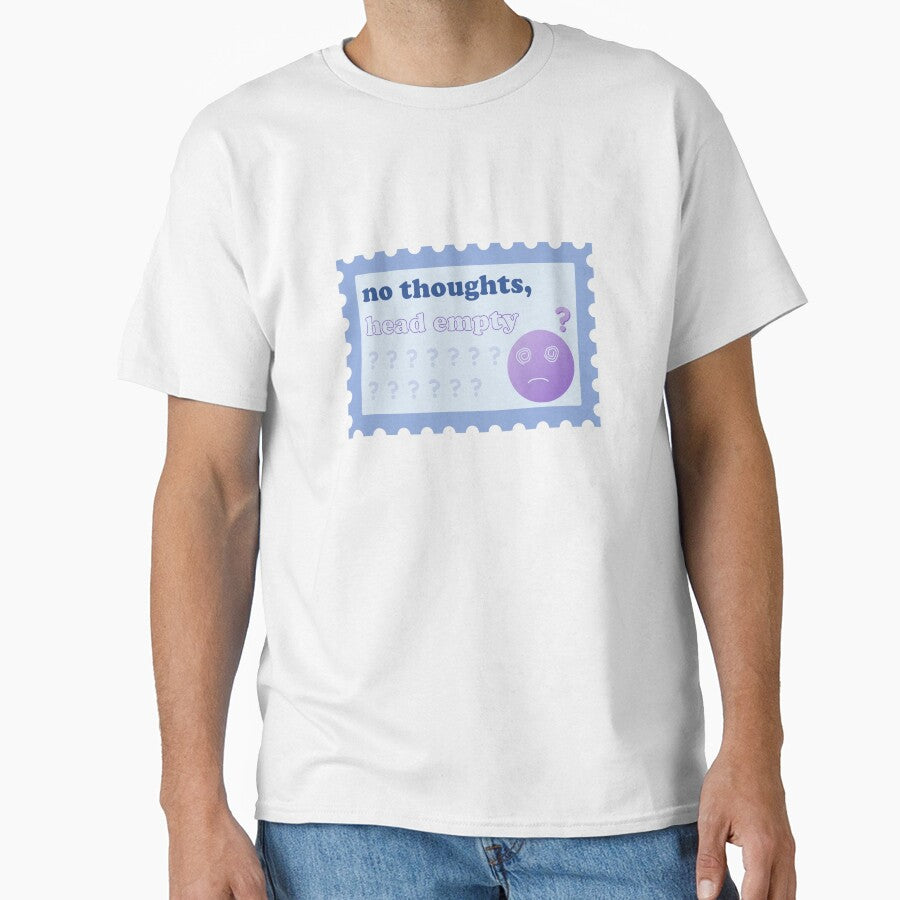 No Thoughts, Head Empty Postage Stamp by lexa-jpg