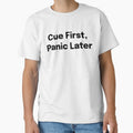 Cue First, Panic Later SLP Grad Student by SimplyTees247