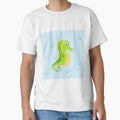 Ocean life - seahorse in the free ocean by Aurealis