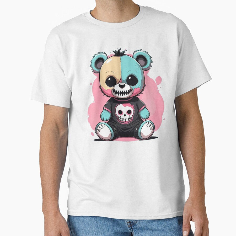 pastel goth teddy bear by lotsagoth