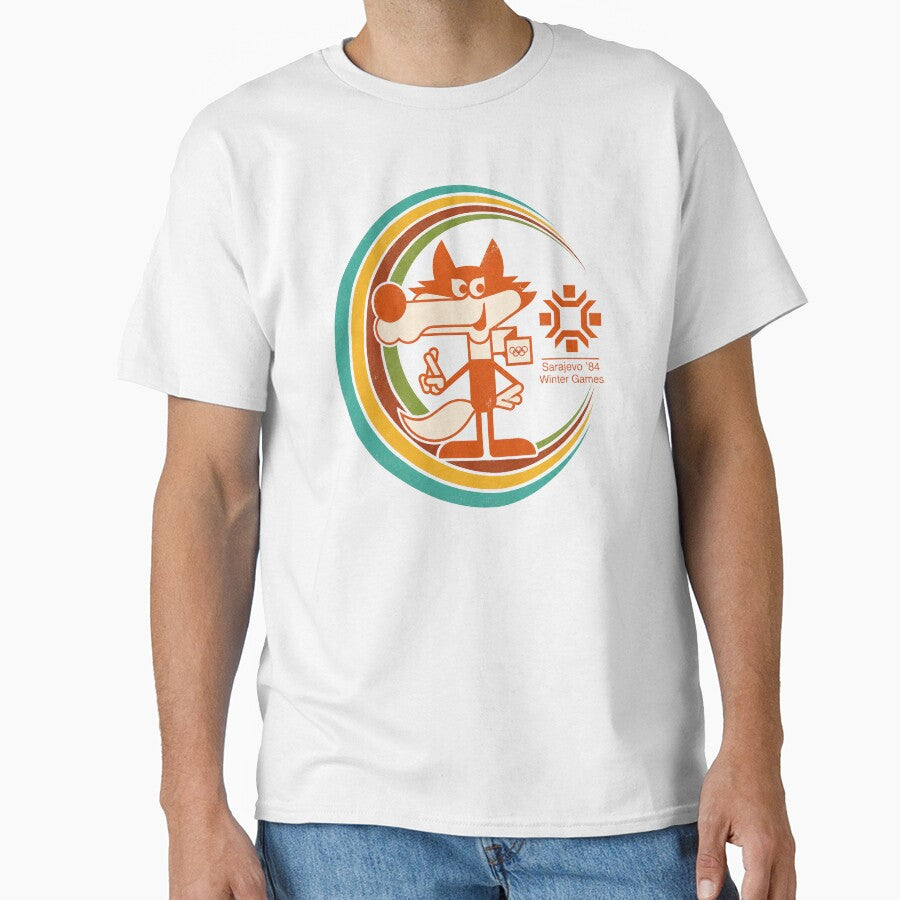 Vucko Sarajevo 84 - Vintage Yugoslav Olympic Mascot Retro Design by pantapita