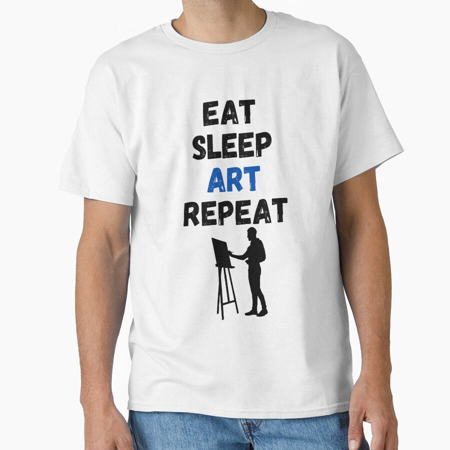 Eat Sleep Art Repeat by Muhammad Zaidi