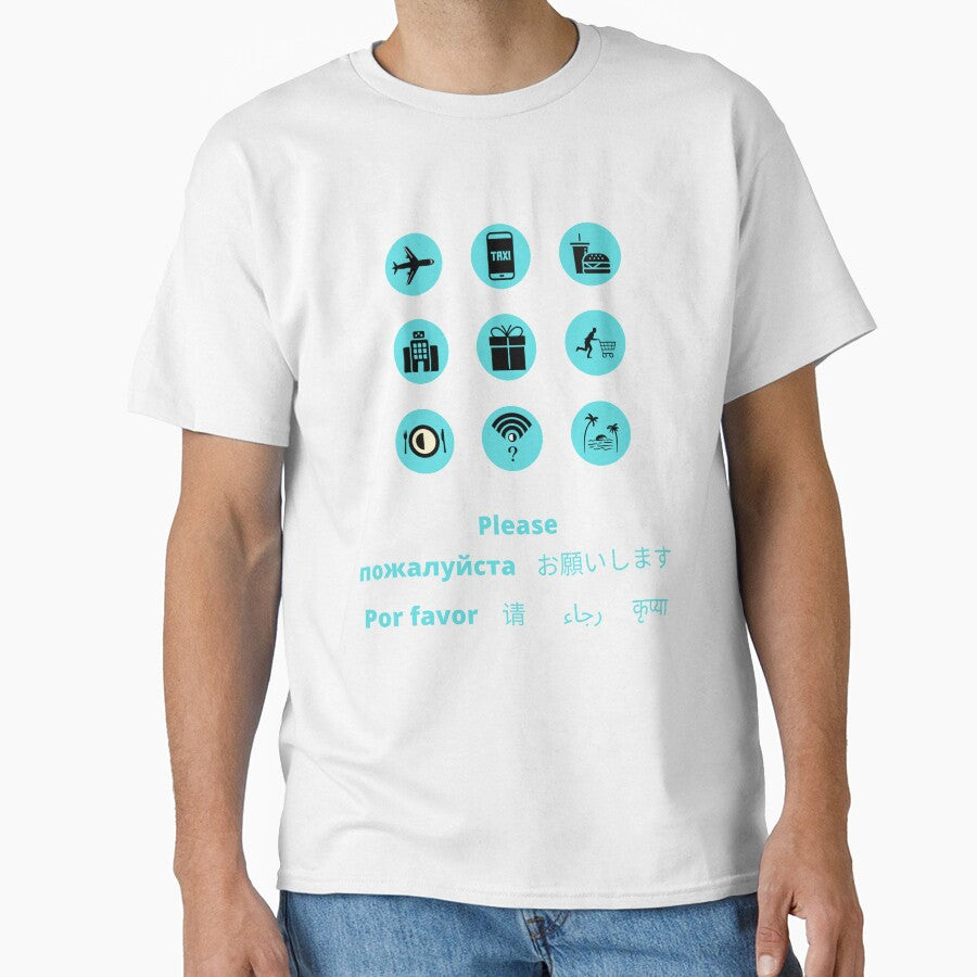 Travelling and Tourism Translator Icons by CLPDesignLab