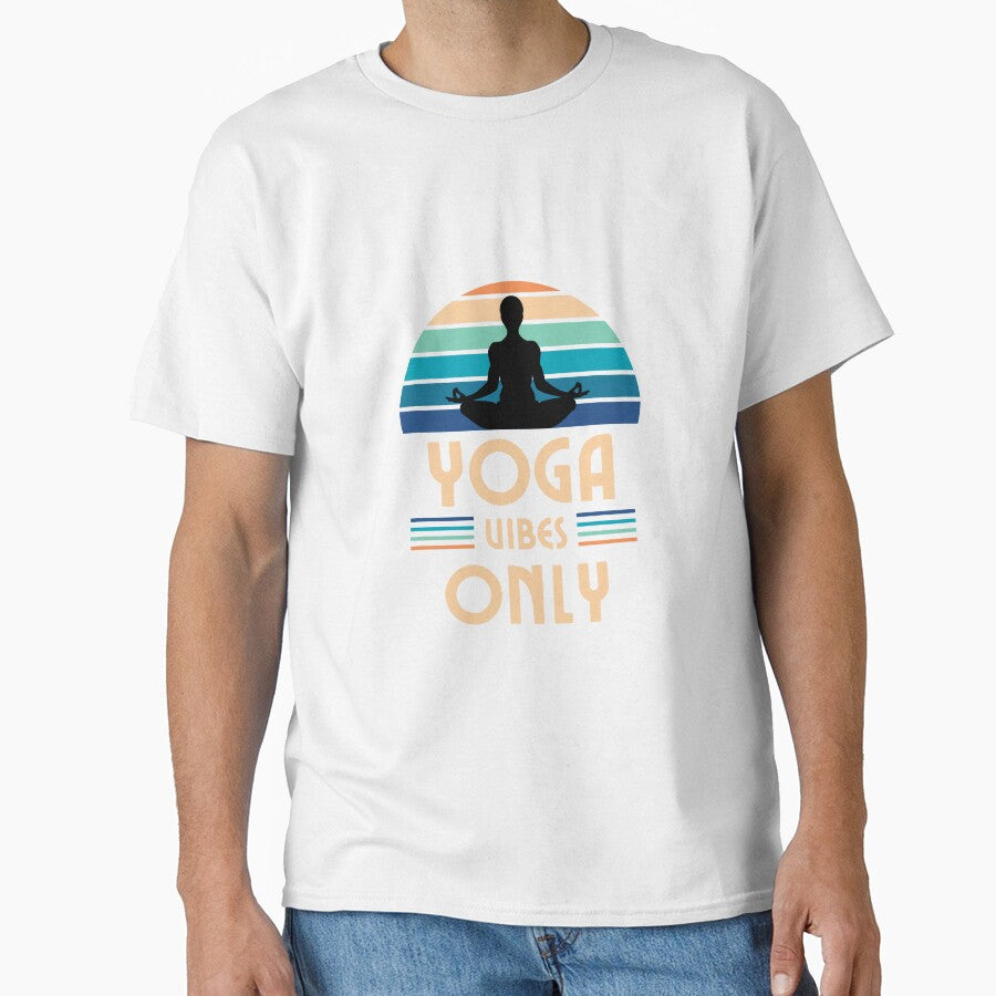 Yoga vibes only by TPrintHub