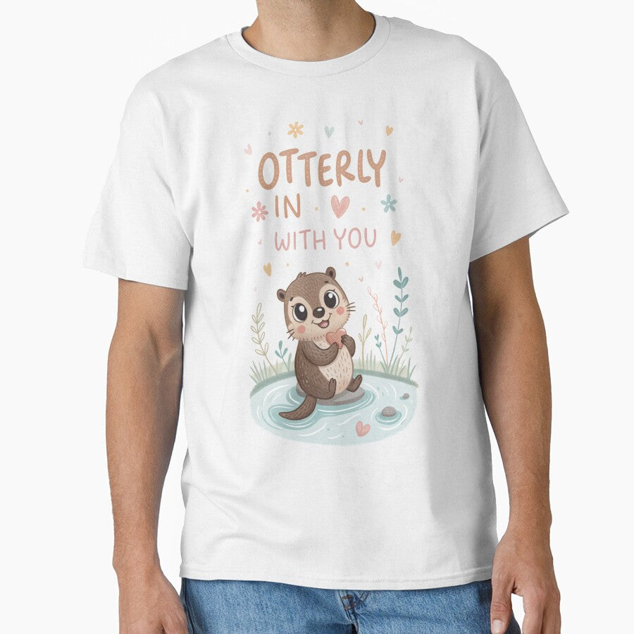 Otterly in Love With you, kawaii Puns by MagicalThreads