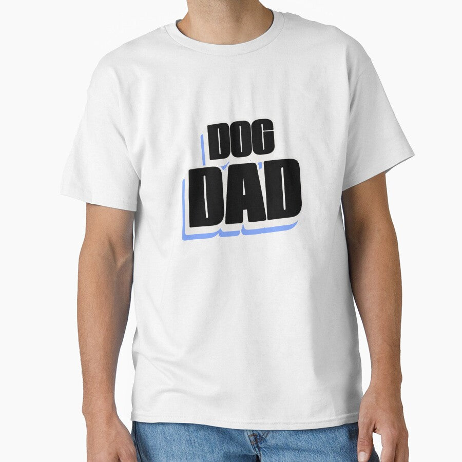 Dog Dad Text Design for Proud Pet Parents by urban-hillbilly