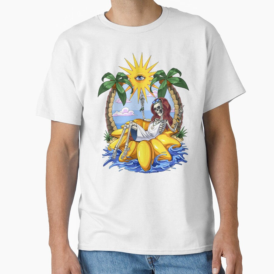 Hippie Skeleton Summer by underheaven