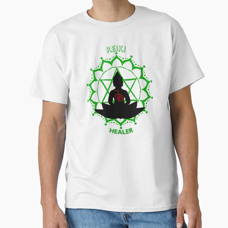 Receive a unique gift from Reiki Healer! Discover the healing power in our products by Shaman-T-shirt